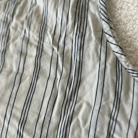 Billabong Striped Crop Top - Size M - Picture 3 of 4